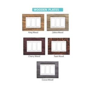 Benlo Vesta Wooden Plates