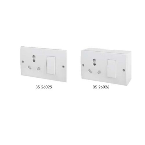 Benlo Sky 16A 1 Way Switch & Socket